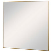 Uttermost Alexo square wall mirror with a sleek frame, ideal for modern interior decor.