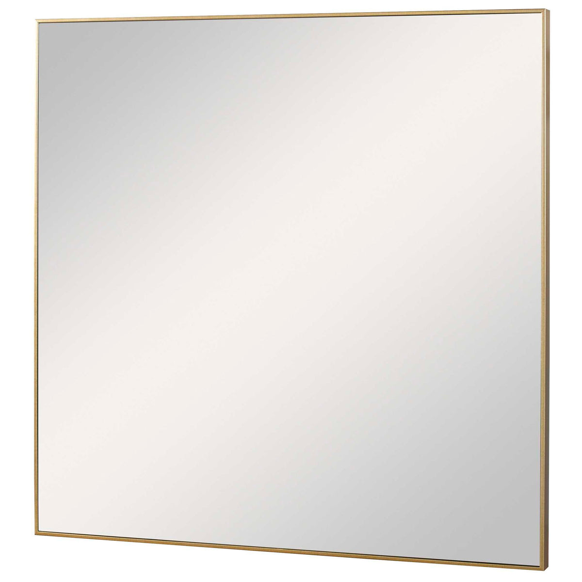Uttermost Alexo square wall mirror with a sleek frame, ideal for modern interior decor.