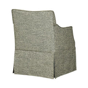 London - Upholstered Skirted Dining Arm Chair - R&R Furniture Gallery (Fountain Valley, CA)