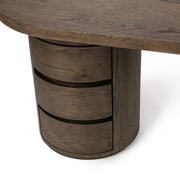 Estelle - Desk - Soft Cocoa - R&R Furniture Gallery (Fountain Valley, CA)