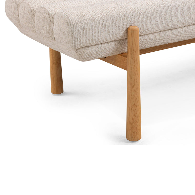 Julianna - Textured Fabric Bench - R&R Furniture Gallery (Fountain Valley, CA)