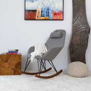 Chloe - Mid Century Modern Rocker Livingroom And Bedroom Chair - R&R Furniture Gallery (Fountain Valley, CA)