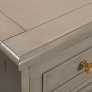 Dauphin - Handpainted Entryway Storage Cabinet - Gray Cashmere - R&R Furniture Gallery (Fountain Valley, CA)