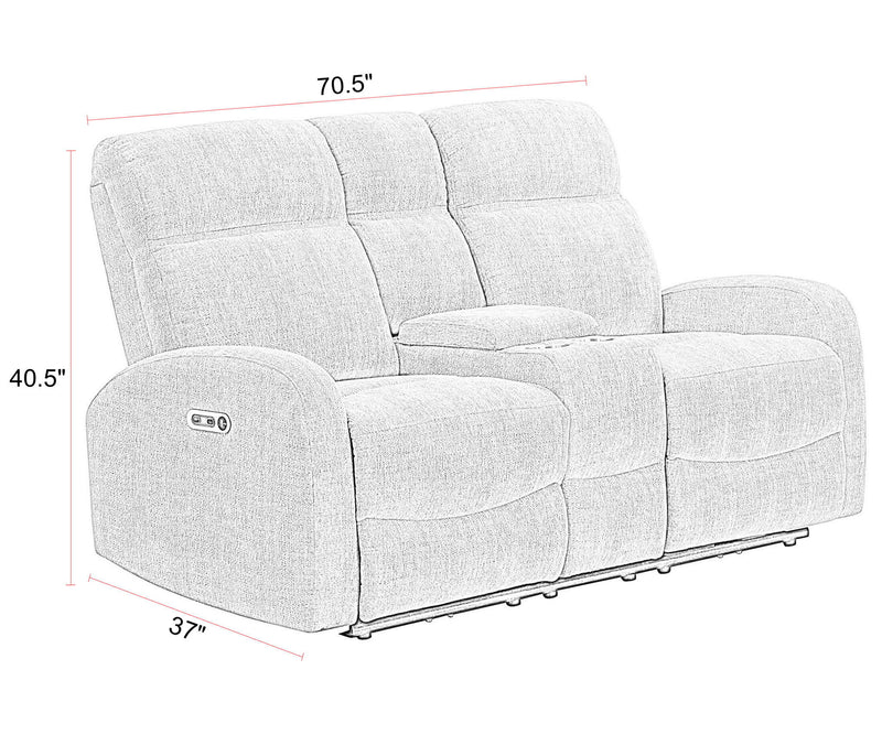 Tuscany - Power Reclining Sofa Set - R&R Furniture Gallery (Fountain Valley, CA)