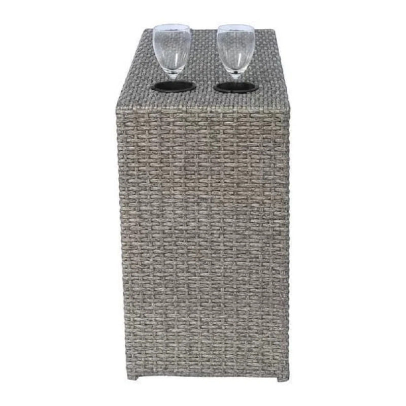 Outdoor Elegance Conversation Set With Fire Pit - R&R Furniture Gallery (Fountain Valley, CA)