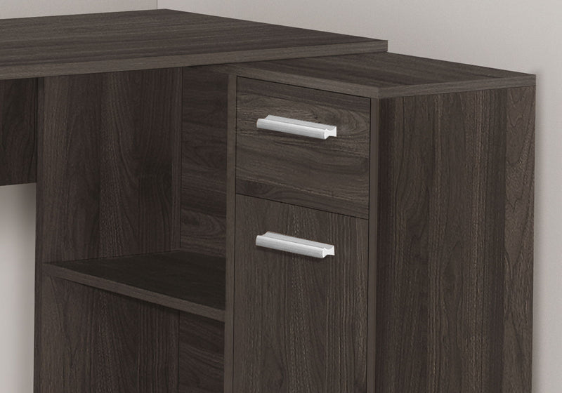 Computer Desk, Home Office, Corner, Storage Drawers, L Shape, Contemporary & Modern - R&R Furniture Gallery (Fountain Valley, CA)