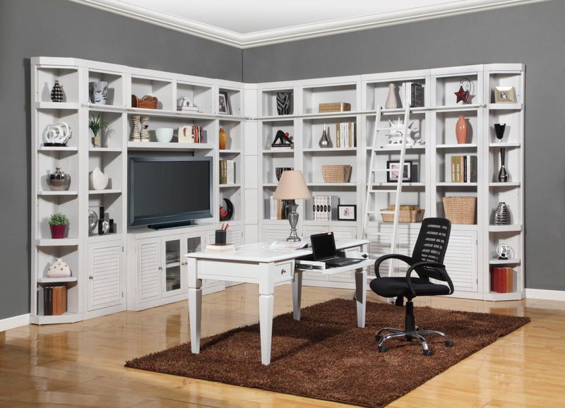 Boca - TV Console - Cottage White - R&R Furniture Gallery (Fountain Valley, CA)