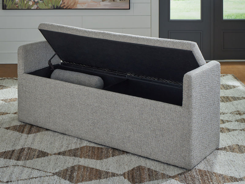 Galliden - Large Upholstered Dining Room Bench - Beige - R&R Furniture Gallery (Fountain Valley, CA)