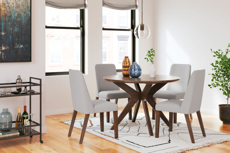 Lyncott - Dining Uph Side Chair (Set of 2) - R&R Furniture Gallery (Fountain Valley, CA)