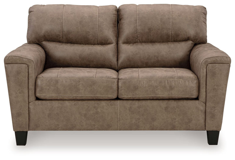 Navi - Loveseat - Fossil - R&R Furniture Gallery (Fountain Valley, CA)