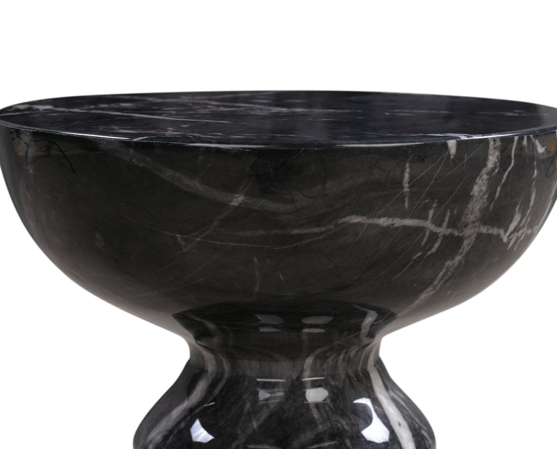 Rue - Marble Side Table - R&R Furniture Gallery (Fountain Valley, CA)
