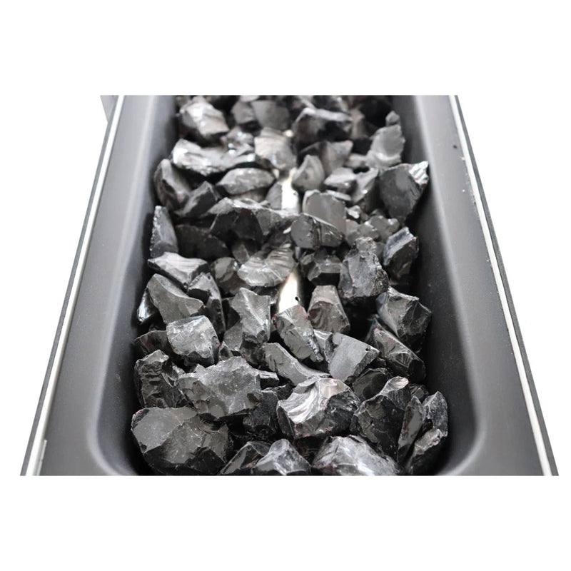 Rectangular Fire Pit With Frame Elegant Design - R&R Furniture Gallery (Fountain Valley, CA)