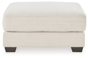 Lerenza - Oversized Accent Ottoman - Birch - R&R Furniture Gallery (Fountain Valley, CA)