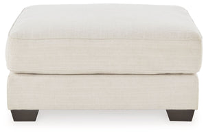 Lerenza - Oversized Accent Ottoman - Birch - R&R Furniture Gallery (Fountain Valley, CA)