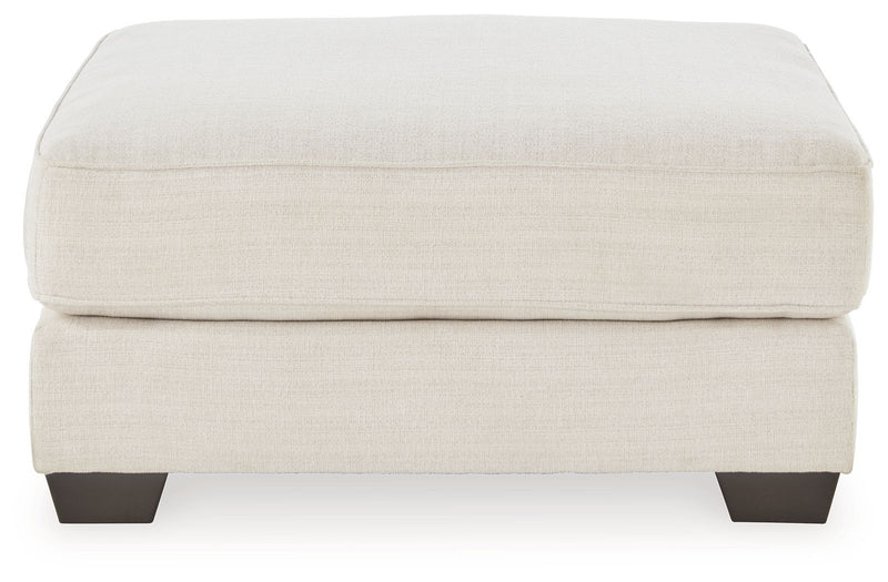 Lerenza - Oversized Accent Ottoman - Birch - R&R Furniture Gallery (Fountain Valley, CA)