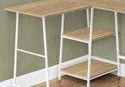 Computer Desk, Home Office, Corner, Storage Shelves, L Shape, Work, Laptop, Contemporary, Modern - Base - R&R Furniture Gallery (Fountain Valley, CA)