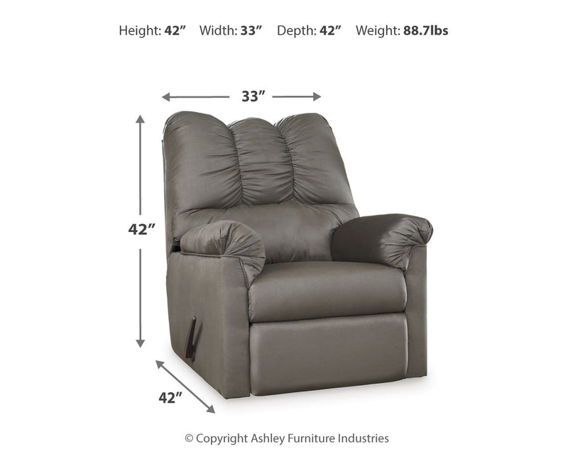 Darcy - Rocker Recliner - R&R Furniture Gallery (Fountain Valley, CA)