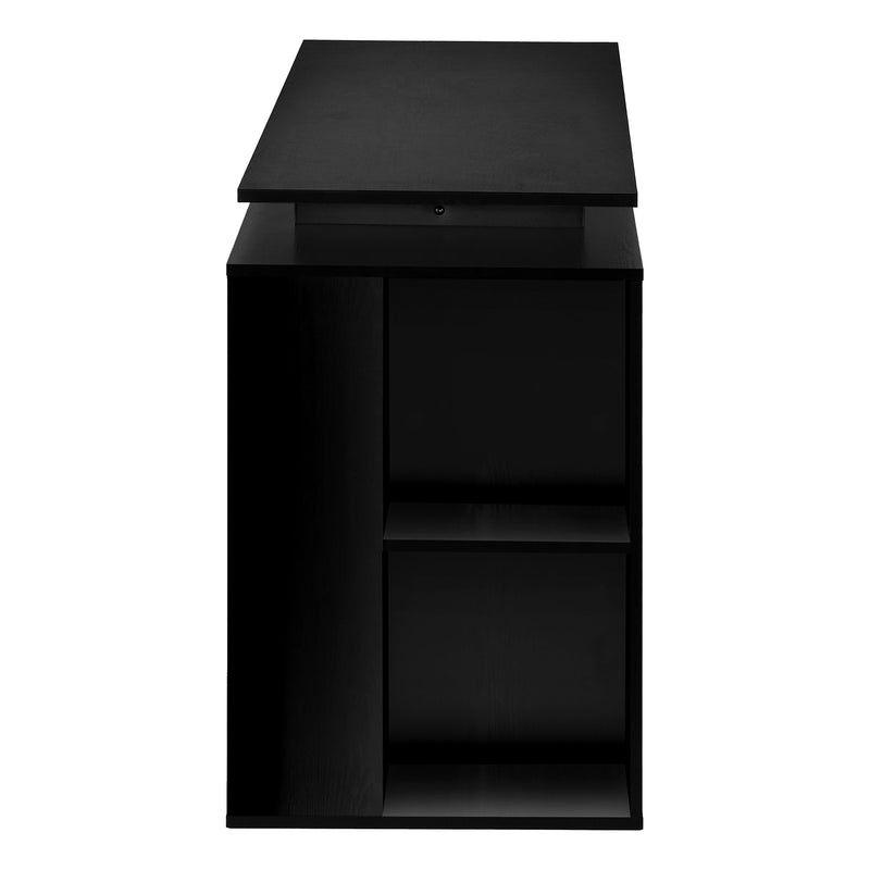 Computer Desk, Home Office, Left, Right Set-Up, Storage Shelves, Work, Laptop, Contemporary, Modern - R&R Furniture Gallery (Fountain Valley, CA)