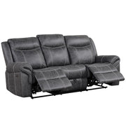 Zubaida - Sofa w/USB Dock & Console(Motion) - R&R Furniture Gallery (Fountain Valley, CA)
