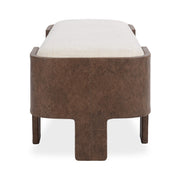 Janya - Accent Bench - Oat Cream - R&R Furniture Gallery (Fountain Valley, CA)