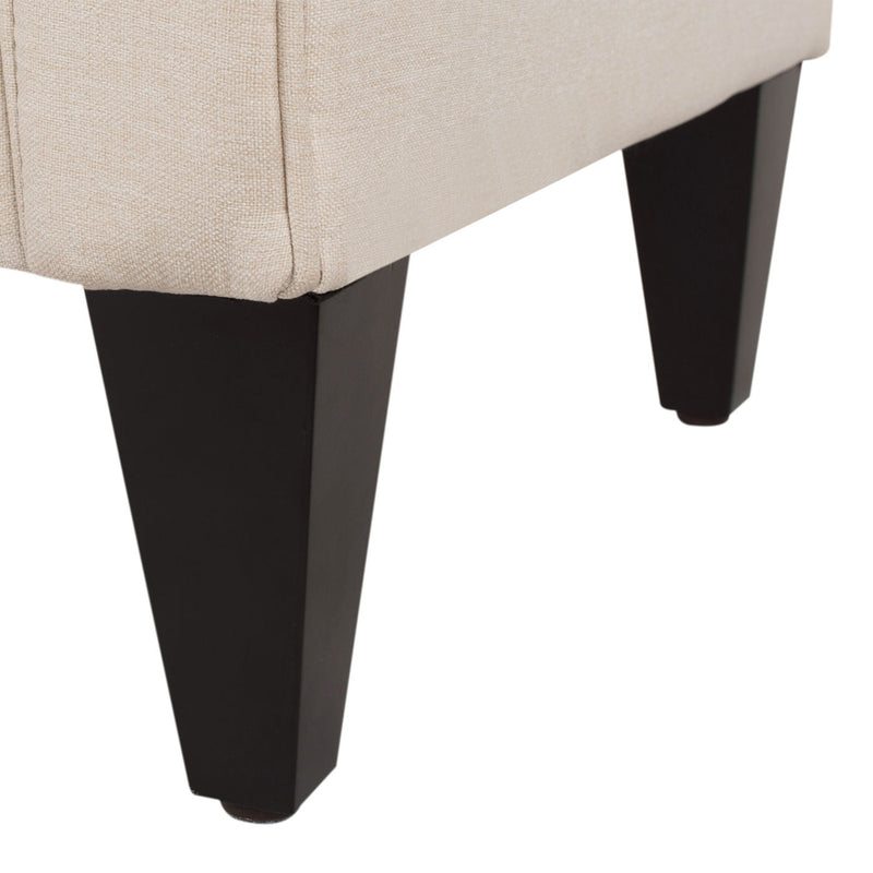 Jacqueline - Tufted Roll Arm Storage Bench - R&R Furniture Gallery (Fountain Valley, CA)