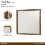 Portrait - Mirror - Sienna Brown - R&R Furniture Gallery (Fountain Valley, CA)