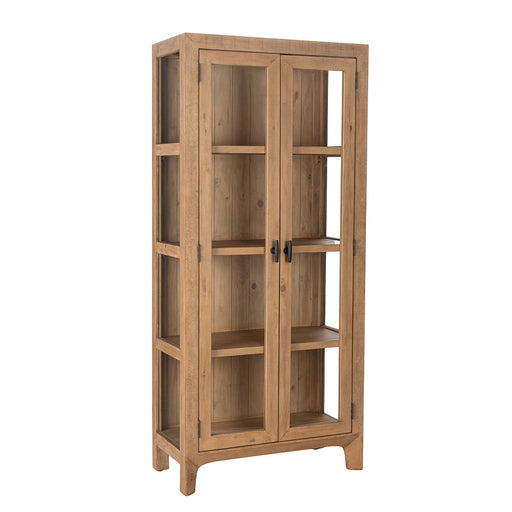 Crest - Tall Cabinet - Warm Natural - R&R Furniture Gallery (Fountain Valley, CA)