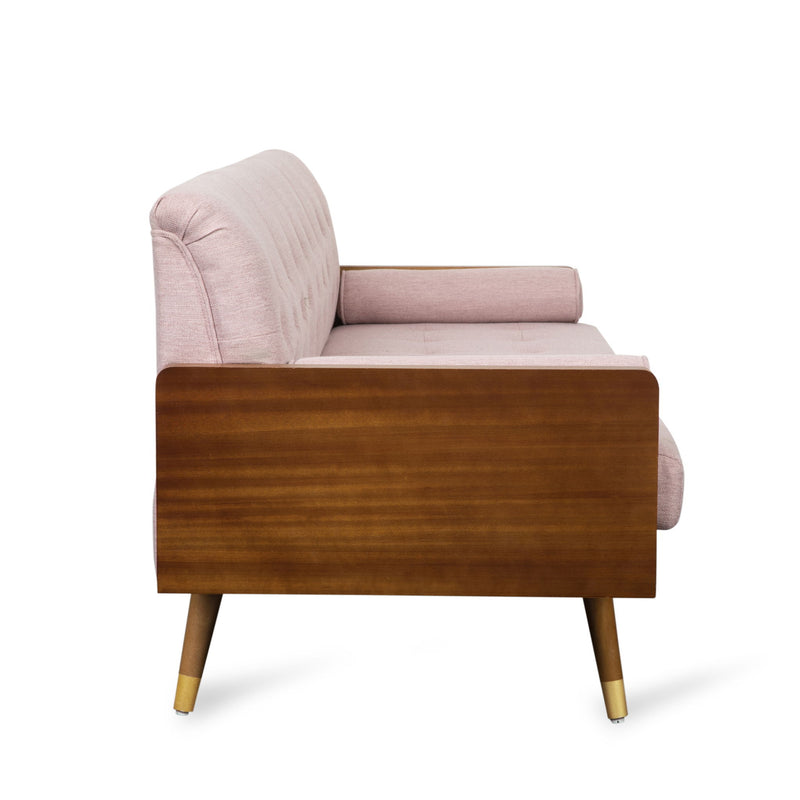 Aidan - Mid Century Modern Tufted Fabric Sofa - R&R Furniture Gallery (Fountain Valley, CA)