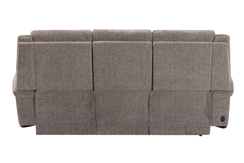 Colton - Power Zero Gravity Sofa With Drop Down Table And Immersive Audio P3 - Branson Tweed