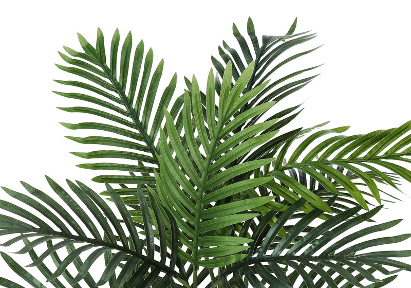 24" Tall, Artificial Plant, Palm, Indoor, Faux, Fake, Table, Floor, Greenery, Potted, Real Touch, Decorative - Green / Beige - R&R Furniture Gallery (Fountain Valley, CA)