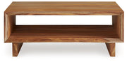 Dressonni - Rectangular Cocktail Table - Brown - R&R Furniture Gallery (Fountain Valley, CA)
