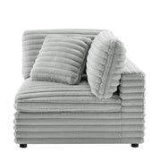 Jenny - Corner Accent Chair - Gray - R&R Furniture Gallery (Fountain Valley, CA)