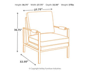 Peacemaker - Accent Chair - Brown - R&R Furniture Gallery (Fountain Valley, CA)