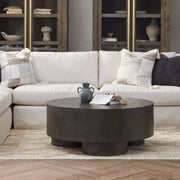 Runa - Oak Veneer 42" Coffee Table - R&R Furniture Gallery (Fountain Valley, CA)