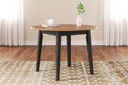 Gesthaven - Round Dining Room Drop Leaf Table - R&R Furniture Gallery (Fountain Valley, CA)