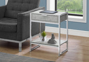Accent Side Table, Storage Drawer, Spacious Tabletop - R&R Furniture Gallery (Fountain Valley, CA)