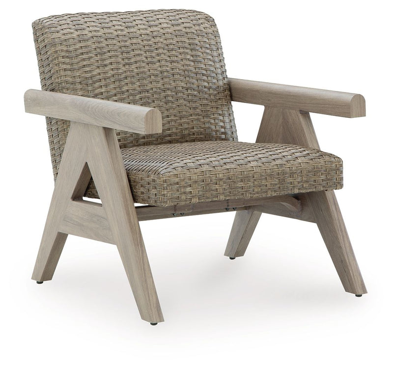 Cliff Trails - Rocking Lounge Chair - Beige - R&R Furniture Gallery (Fountain Valley, CA)