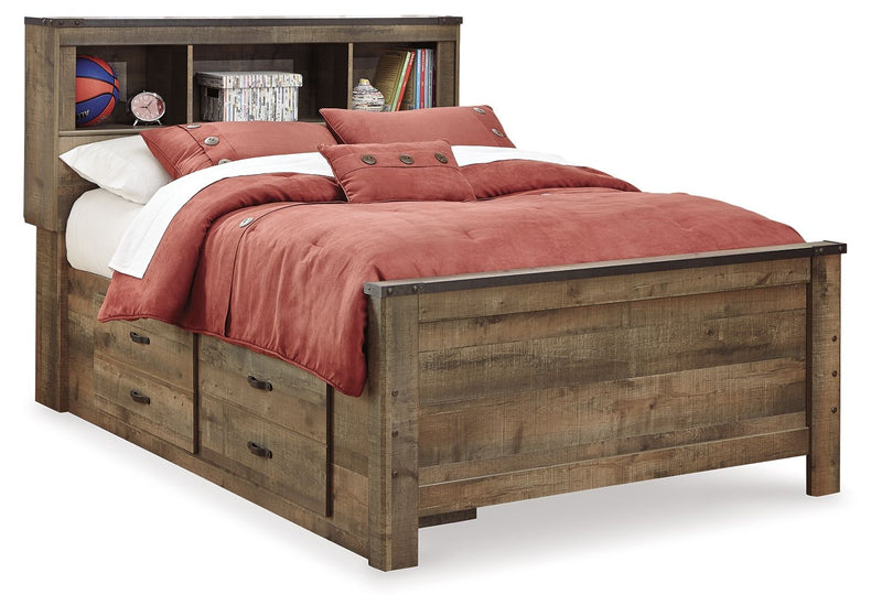 Trinell - Bookcase Storage Bed - R&R Furniture Gallery (Fountain Valley, CA)