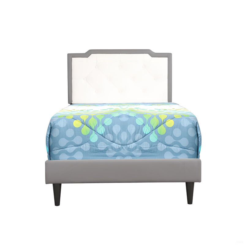 Bed (All in One Box) - Two Tone - R&R Furniture Gallery (Fountain Valley, CA)