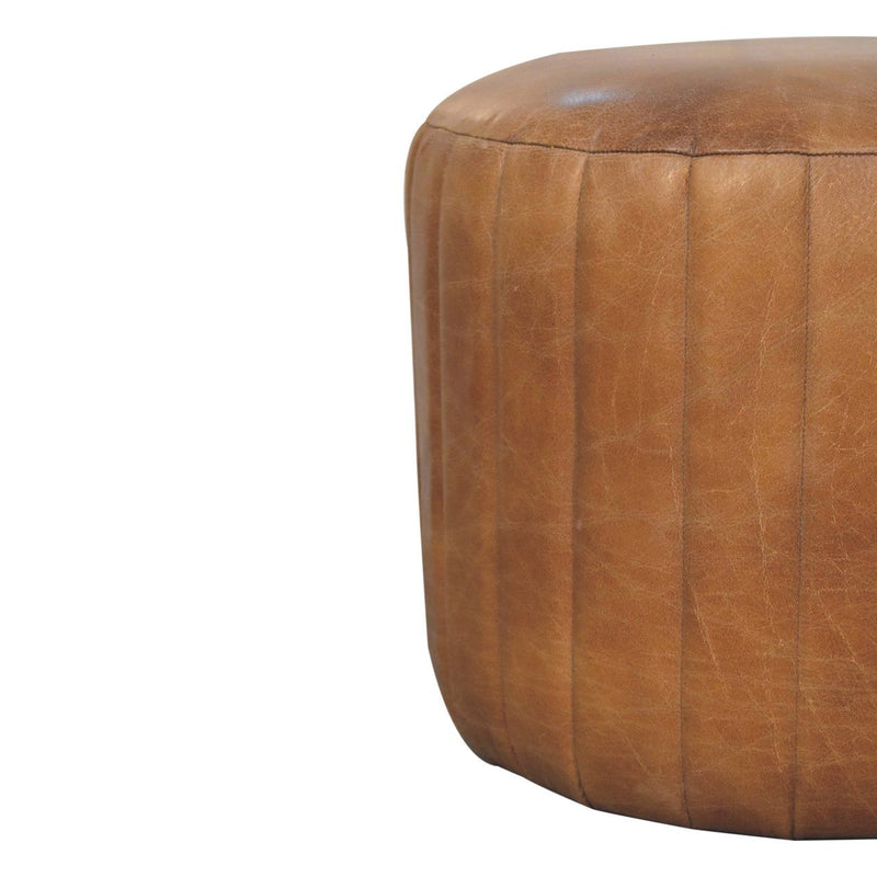 Buffalo - Footstool - Brown - R&R Furniture Gallery (Fountain Valley, CA)
