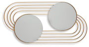Warrenley - Accent Mirror - Gold Finish - R&R Furniture Gallery (Fountain Valley, CA)