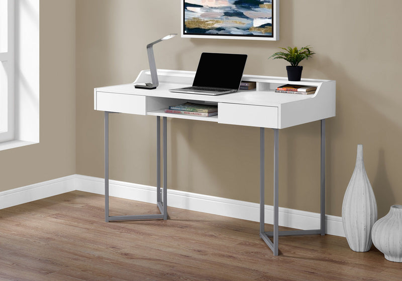 Computer Desk For Home Office, Ample Storage, Contemporary & Modern - R&R Furniture Gallery (Fountain Valley, CA)