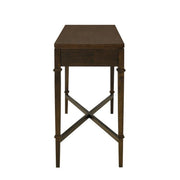 Fluted - 2 Drawer Storage Console Table - Brown - R&R Furniture Gallery (Fountain Valley, CA)