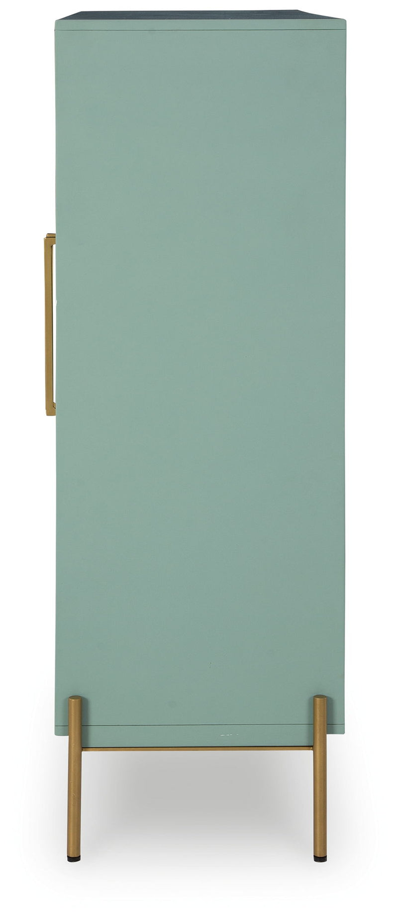 Adwen - Accent Cabinet - Light Green - R&R Furniture Gallery (Fountain Valley, CA)