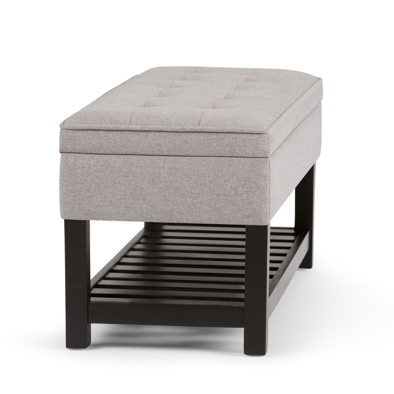 Cosmopolitan - Storage Ottoman Bench With Open Bottom - R&R Furniture Gallery (Fountain Valley, CA)