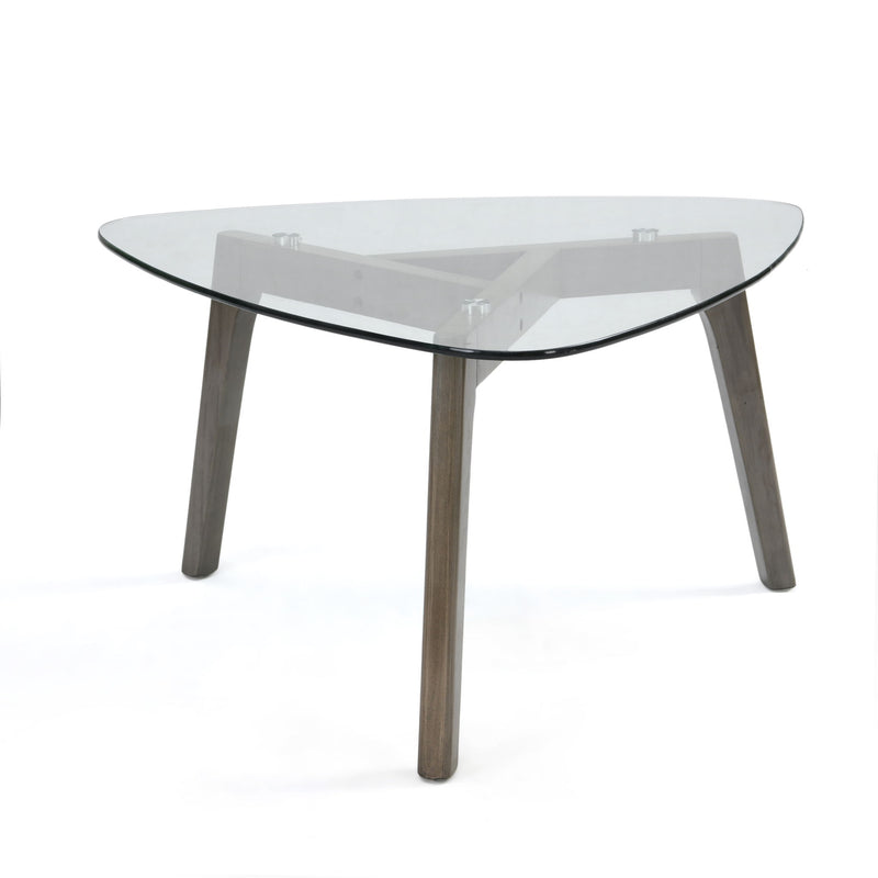 Modern Noble House coffee table with wood construction and compact design, showcasing a sleek, minimalist living room centerpiece.