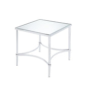Petunia - End Table - Mirrored & Chrome - R&R Furniture Gallery (Fountain Valley, CA)