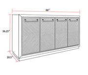 Cedar Fork - Dining Sideboard - Smoked Arabica - R&R Furniture Gallery (Fountain Valley, CA)