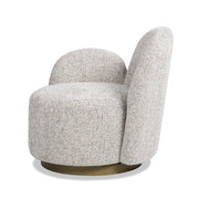 Duo - One-Arm Swivel Accent Chair - R&R Furniture Gallery (Fountain Valley, CA)