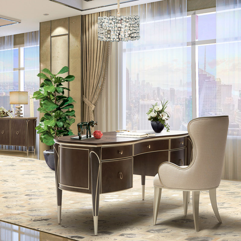 Michael Amini Lighting - Facets 6-Light Crystal Chandelier - Chrome